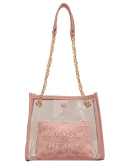 Women's Pu Leather Handbag Chain Shoulder Bag Top Handle Female Bags