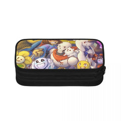 Undertale Pen Box Student School Anime Pen Bag