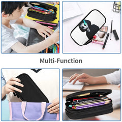Undertale Pen Box Student School Anime Zipper Pen Bag Child Stationery Bag