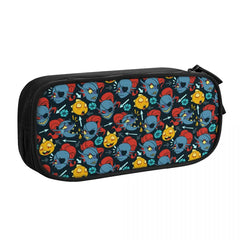 Undertale Pen Box Student School Anime Zipper Pen Bag