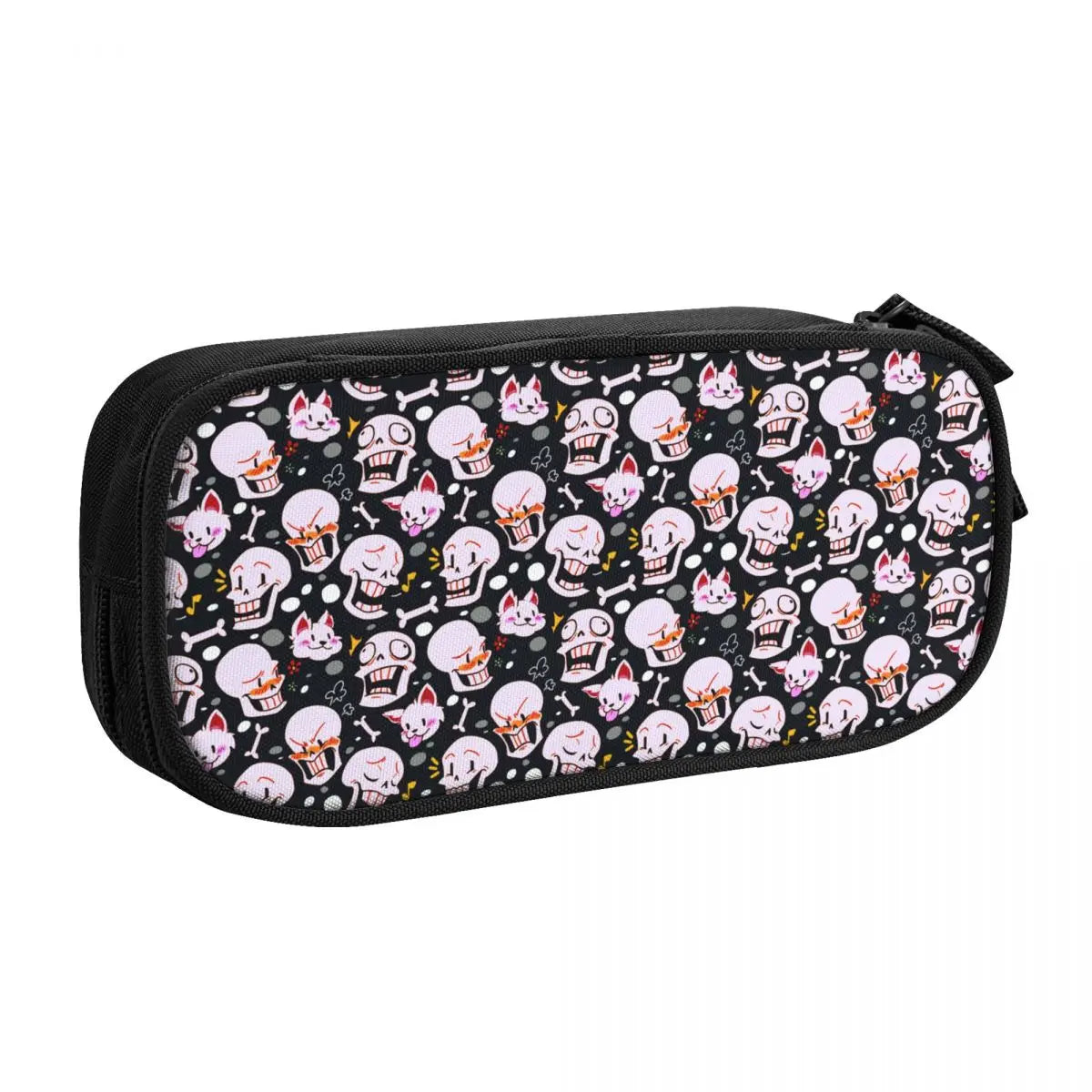 Undertale Pen Box Student School Anime Zipper Pen Bag Child Stationery Bag