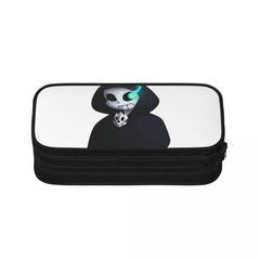 Undertale Pen Box Student School Anime Zipper Pen Bag Child Stationery Bag
