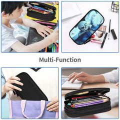 Undertale Pen Box Student School Anime Zipper Pen Bag