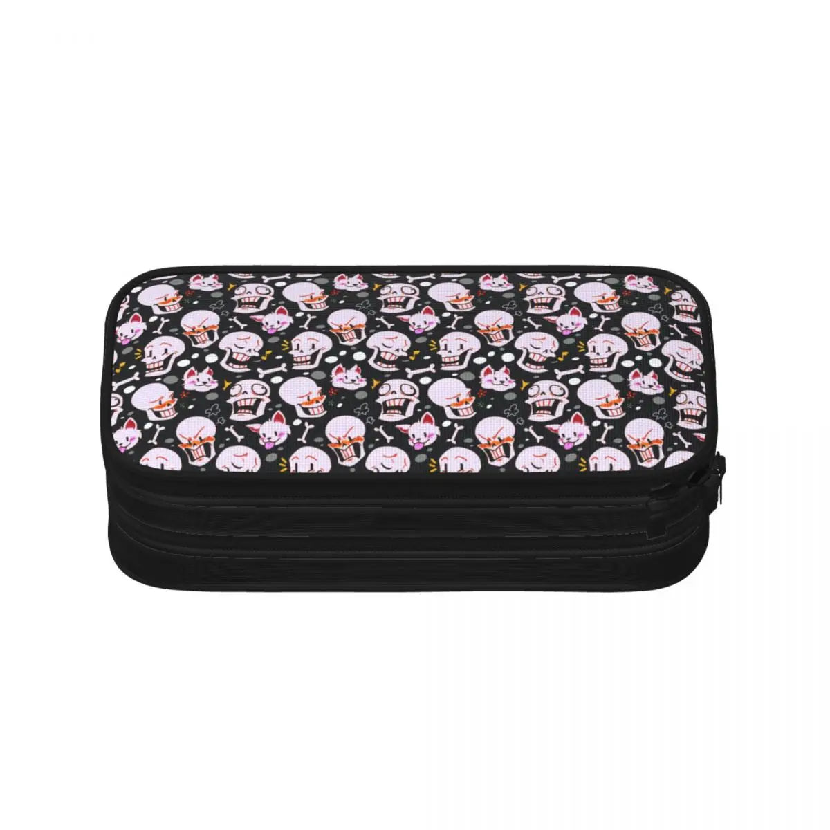 Undertale Pen Box Student School Anime Zipper Pen Bag Child Stationery Bag
