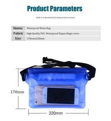Waterproof Underwater Phone Bag Beach Boat Swim Ski Diving Pack