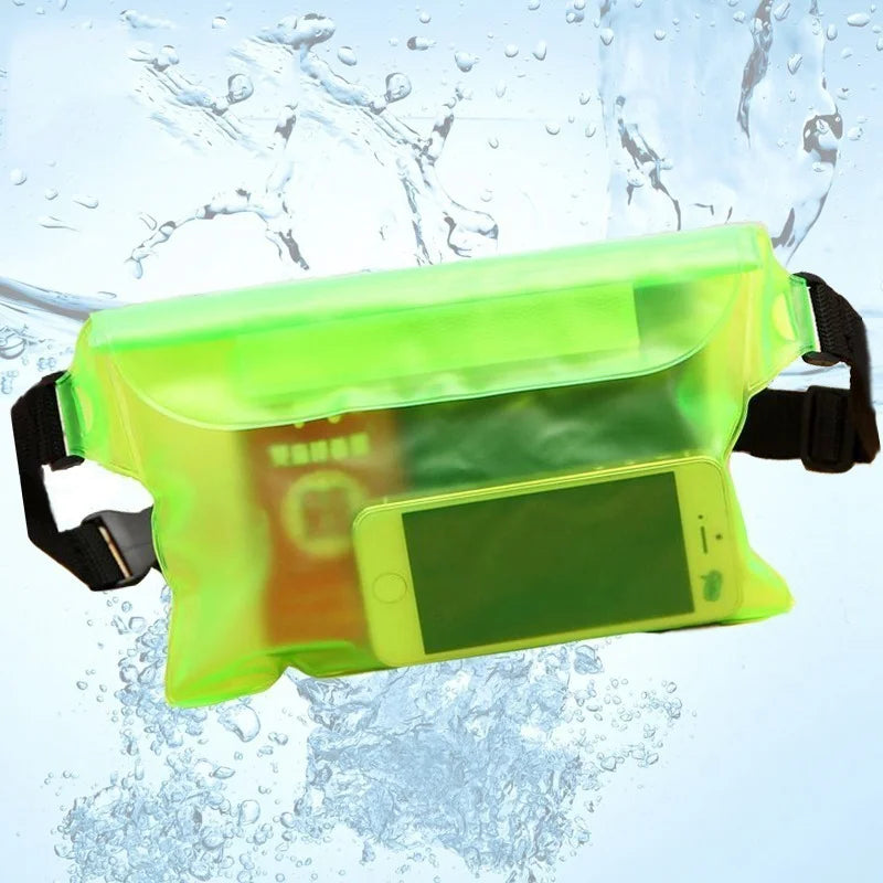 Waterproof Underwater Phone Bag Beach Boat Swim Ski Diving Pack