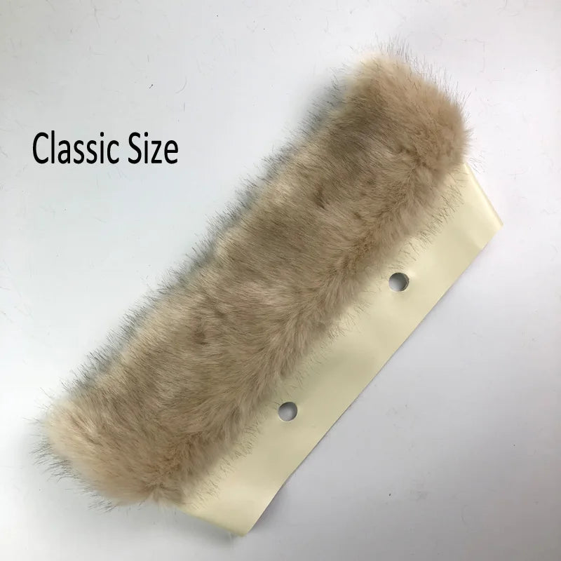High Plush Trim for O BAG Thermal Plush Decoration Fur Fit Classic Big Mini Obag