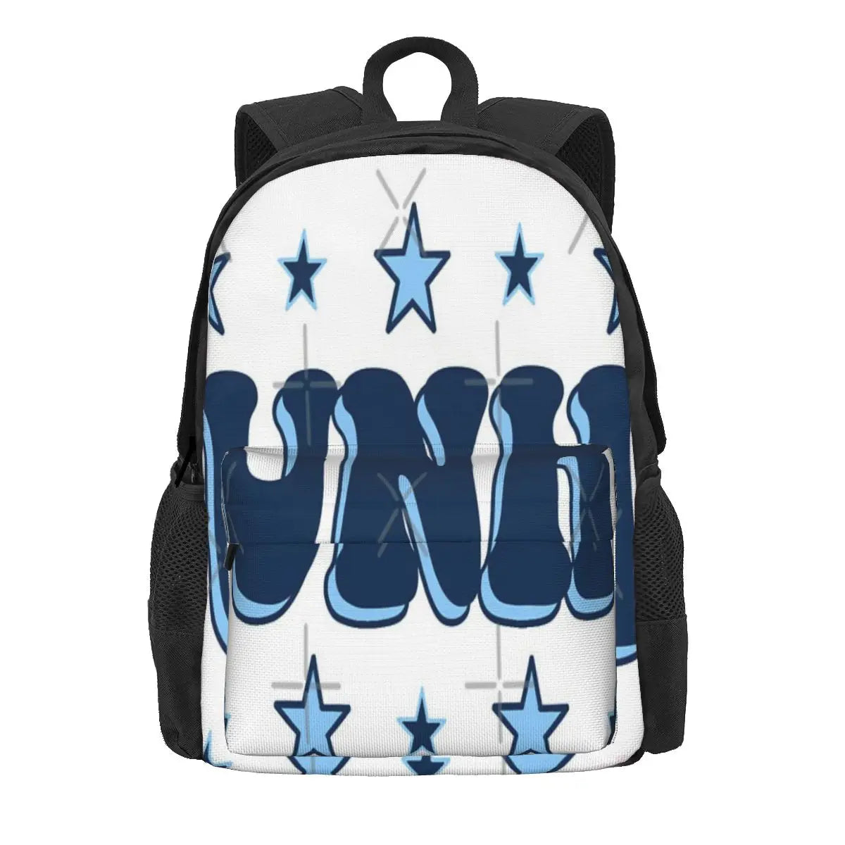 Unh Backpacks Men's Backpacks Bags For Women Back Bag Zipper Close School Bags