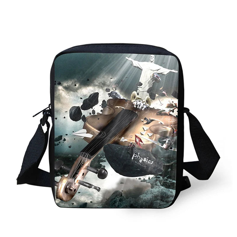 Unicorn Mini Messenger Bag for Kids and Adults