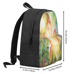 Unicorn Butterfly Backpack Schoolbag Men's Women's Waterproof