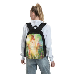 Unicorn Butterfly Backpack Schoolbag Men's Women's Waterproof