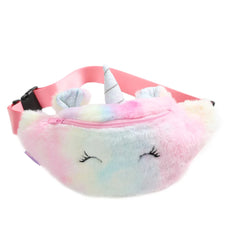 Unicorn Waist Bag Plush Fanny Pack Women Belt Bag Phone Pouch