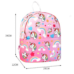 Unicorn Kindergarten Backpacks Schoolbags Boys Girls Kids Backpacks