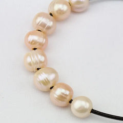 10-11mm Pink Round Freshwater Pearl Beads
