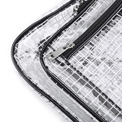 Unisex Anti-static Clear Backpack PVC Rucksack Engineer Tools Bag
