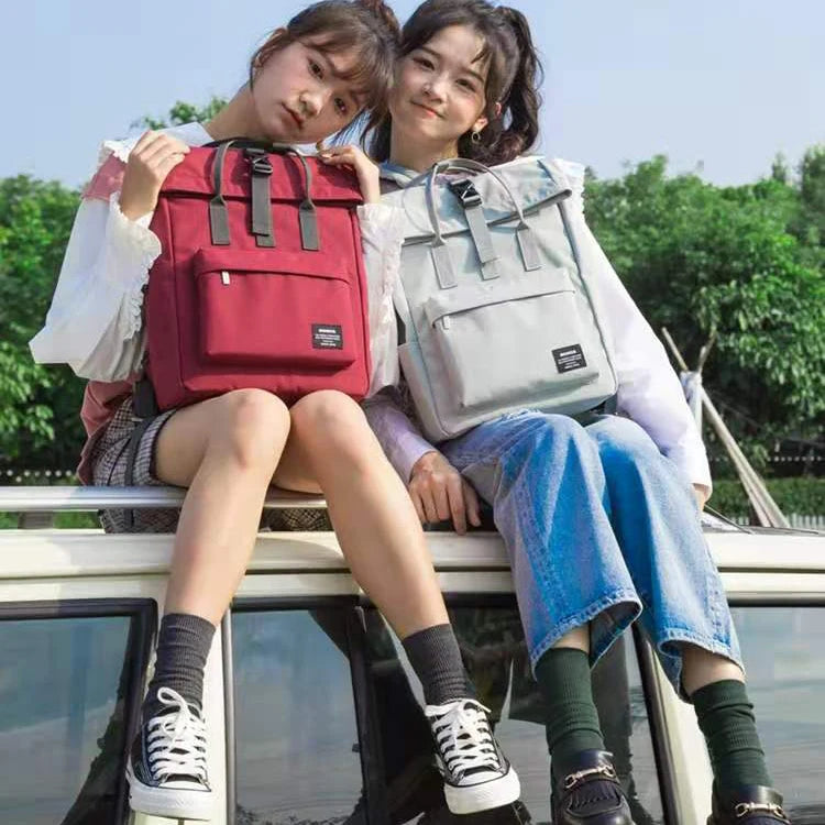 Unisex Laptop Backpack USB Charging Casual Travel Bag