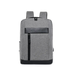 Unisex Oxford Waterproof Backpack USB Travel Large Capacity Laptop Rucksack