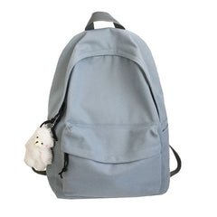 Unisex Canvas Backpack Daypack Satchel School Travel Bookbag