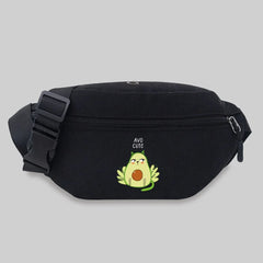 Avocado Series Waist Bag Messenger Chest Bag Sports Bum Bag Unisex