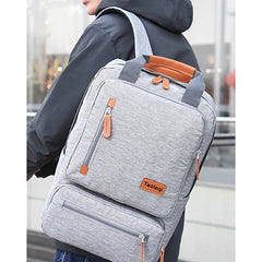 Unisex Casual Business Laptop Backpack 15.6-inch Anti-theft Travel School Bag