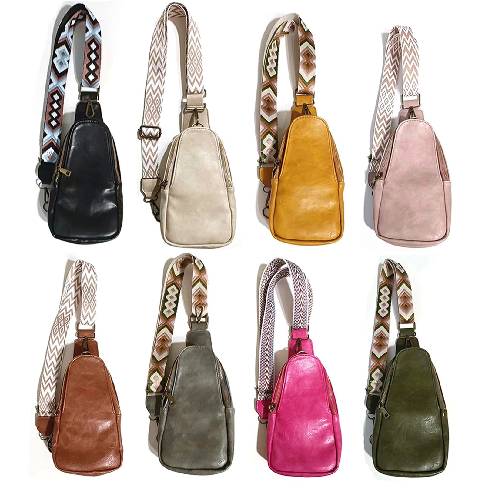 Leopard Print Crossbody Bag - Stylish Women's Shoulder Purse