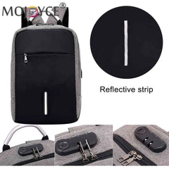 Unisex Business Rucksack with USB Port & Headphone Port