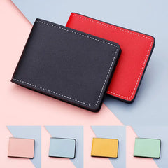 Unisex Driver Holder PU Leather Cover for Driving Documents Business ID Pass