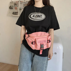 Unisex Fanny Pack Bum Leg Purses Waist Bag Functional Chest Phone Pouch