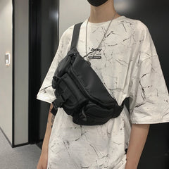 Unisex Fanny Pack Bum Leg Purses Waist Bag Functional Chest Phone Pouch