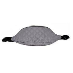 Quilted Fanny Pack Unisex Large Capacity Hip Bum Bag