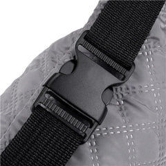 Quilted Fanny Pack Unisex Large Capacity Hip Bum Bag