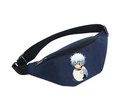 Unisex Waterproof Fanny Pack Waist Bag For Gintama