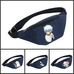 Unisex Waterproof Fanny Pack Waist Bag For Gintama
