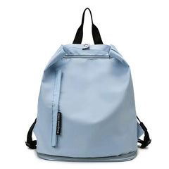 Unisex Nylon Backpack Dry Wet Separation for Swimming Fitness