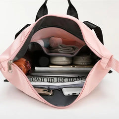 Unisex Nylon Backpack Dry Wet Separation for Swimming Fitness