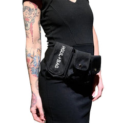 Unisex Oxford Fanny Waist Pack Belt Bag Multi-pocket Phone Bum Bag