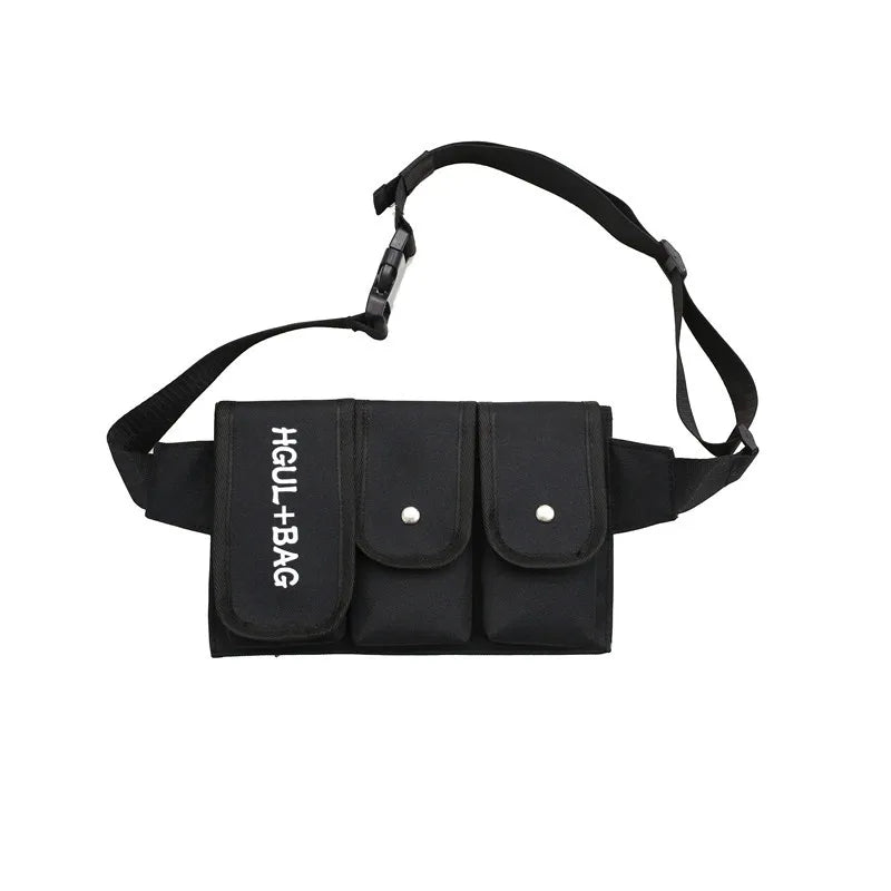 Unisex Oxford Fanny Waist Pack Belt Bag Multi-pocket Phone Bum Bag
