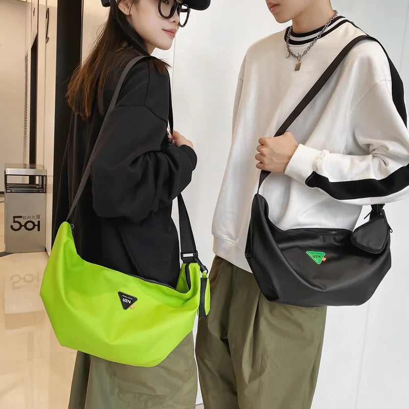 Neon Green Crossbody Bag Large Capacity Purse