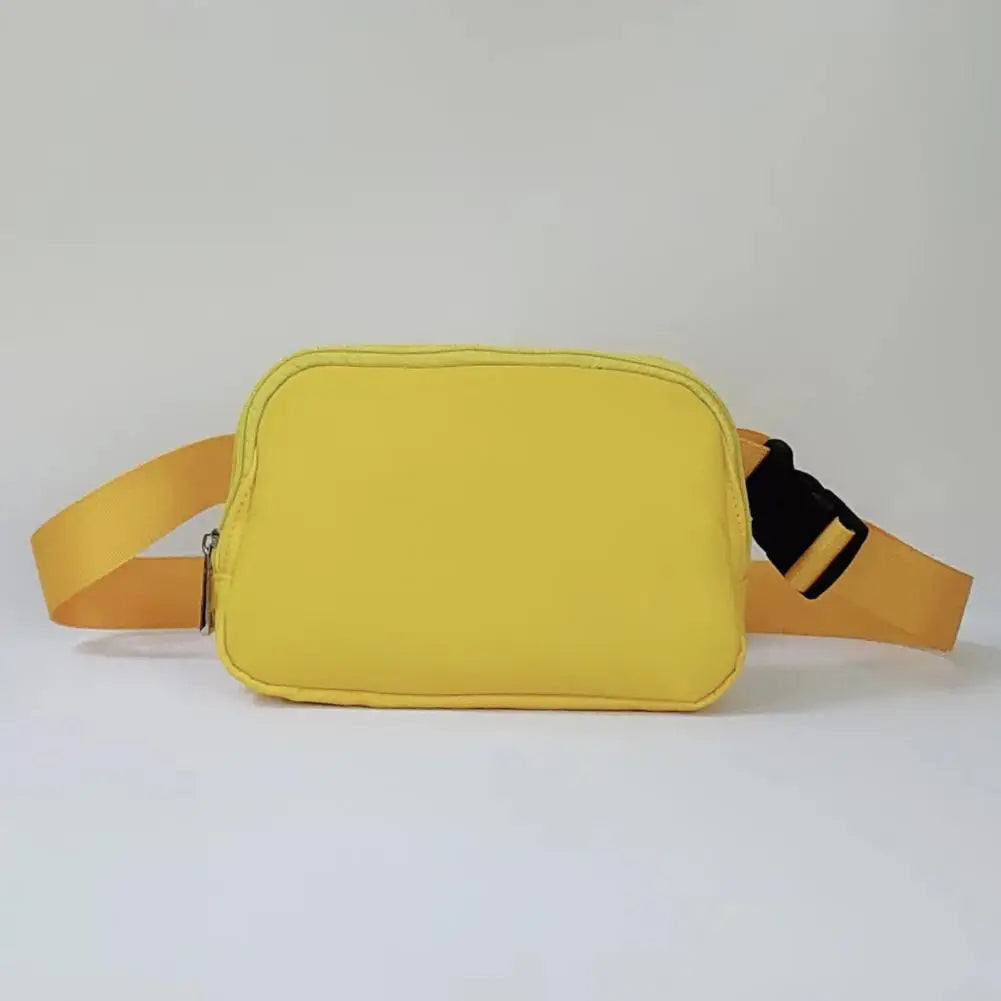 Unisex Gym Bag Running Waist Bag Sports Belt Adjustable Strap Large Capacity