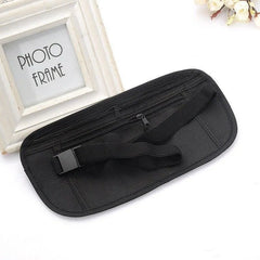 Unisex Invisible Travel Waist Packs Waist Pouch for Passport Money Belt Bag