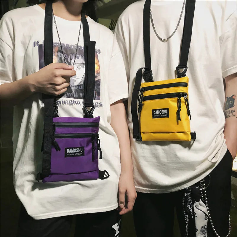 Harajuku Vintage Shoulder Bag Retro Style Unisex
