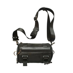 Unisex Hip Hop Cylindrical Crossbody Bag Nylon Female Messenger Bag
