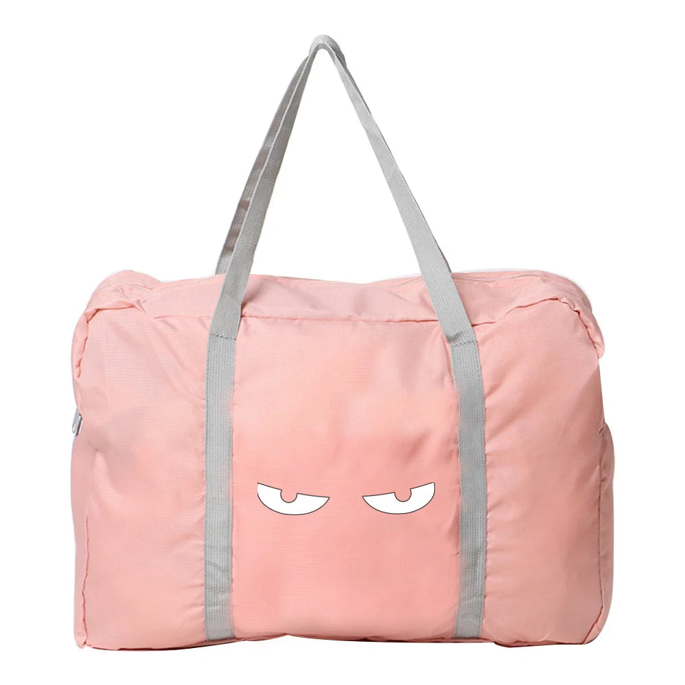 Large Capacity Travel Bag Folding Nylon Waterproof Handbags