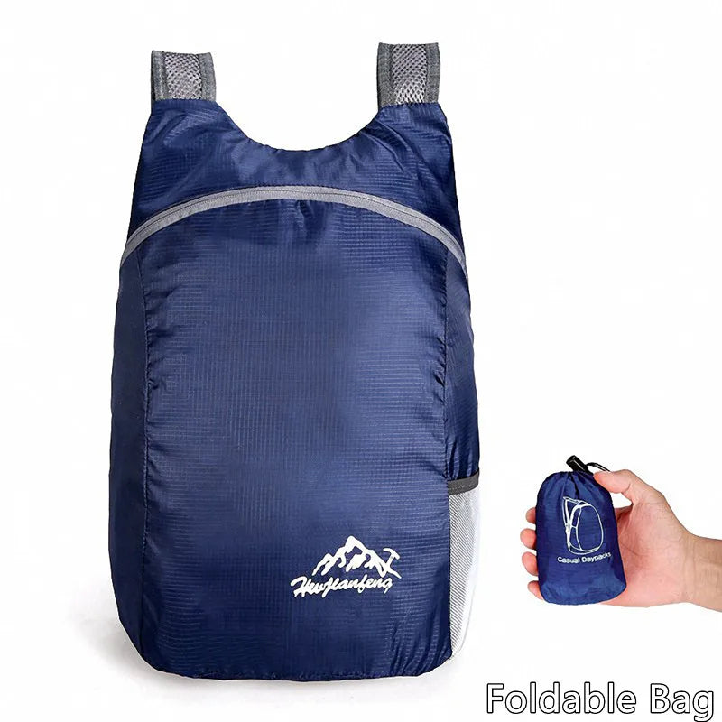 Waterproof Outdoor Backpack Foldable Camping Hiking Daypack