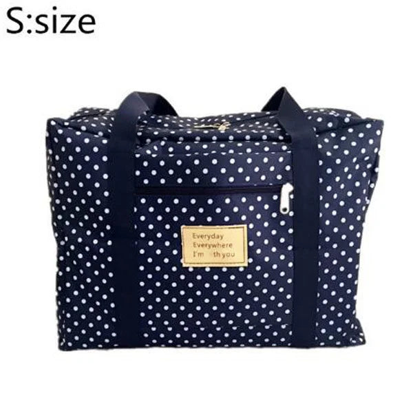 Unisex Nylon Foldable Travel Bags WaterProof Handbags Large Capacity Bag