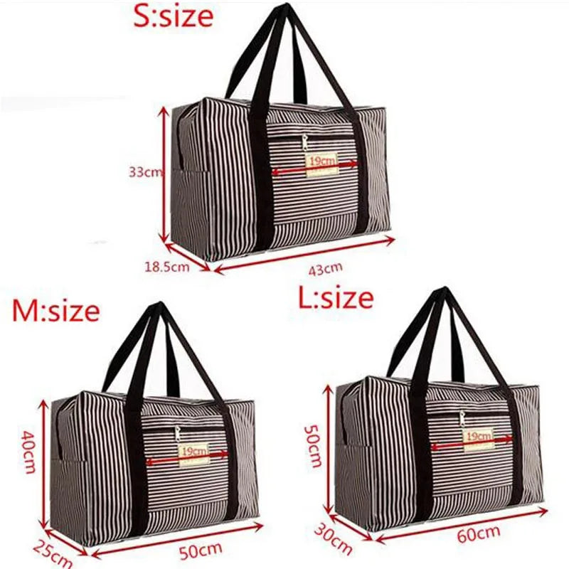 Unisex Nylon Foldable Travel Bags WaterProof Handbags Large Capacity Bag