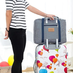Unisex Nylon Foldable Travel Bags WaterProof Handbags Large Capacity Bag