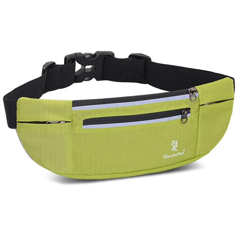 Unisex Outdoor Running Sports Fanny Pack Multifunctional Zipper Phone Pouch