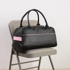 Unisex PU Leather Travel Handbags Large Capacity Luggage Bags