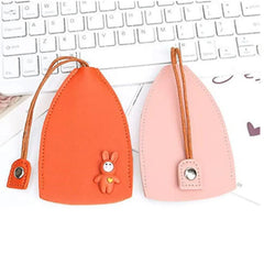 Unisex Cartoon Car Key Case Holder PU Leather Housekeeper Collection